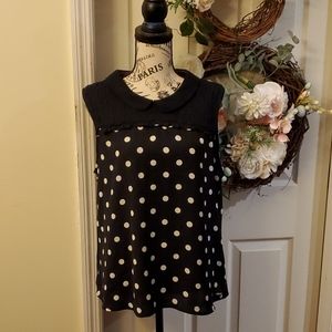 Tommy Hilfiger polka dot blouse